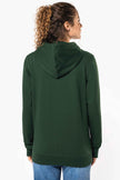 K4042 - Sweat-shirt recyclé zippé à capuche unisexe - Occifloc
