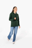 K4042 - Sweat-shirt recyclé zippé à capuche unisexe - Occifloc