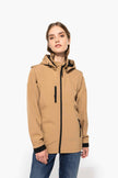 K422 - Veste Softshell 3 couches à capuche avec manches amovibles unisexe - Occifloc