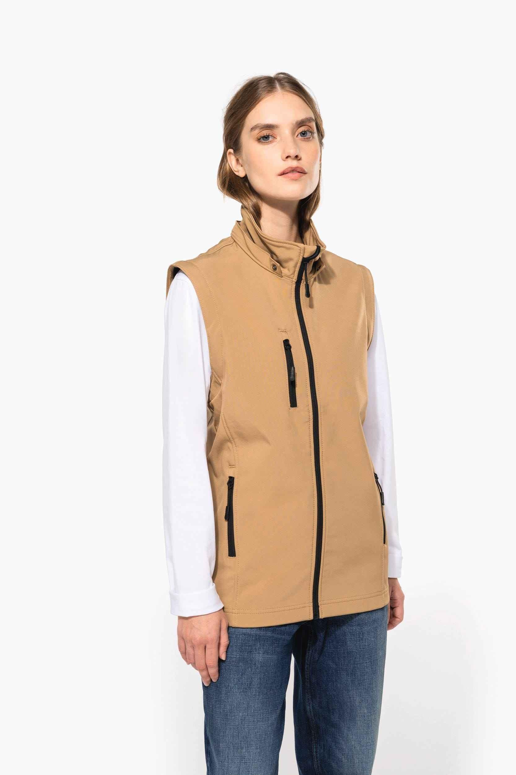 K422 - Veste Softshell 3 couches à capuche avec manches amovibles unisexe - Occifloc
