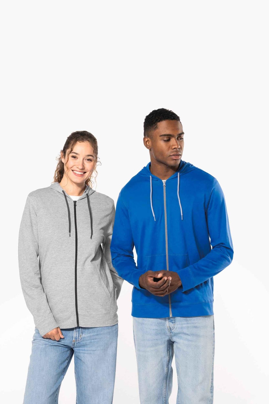 K438 - Veste coton légère à capuche - Occifloc