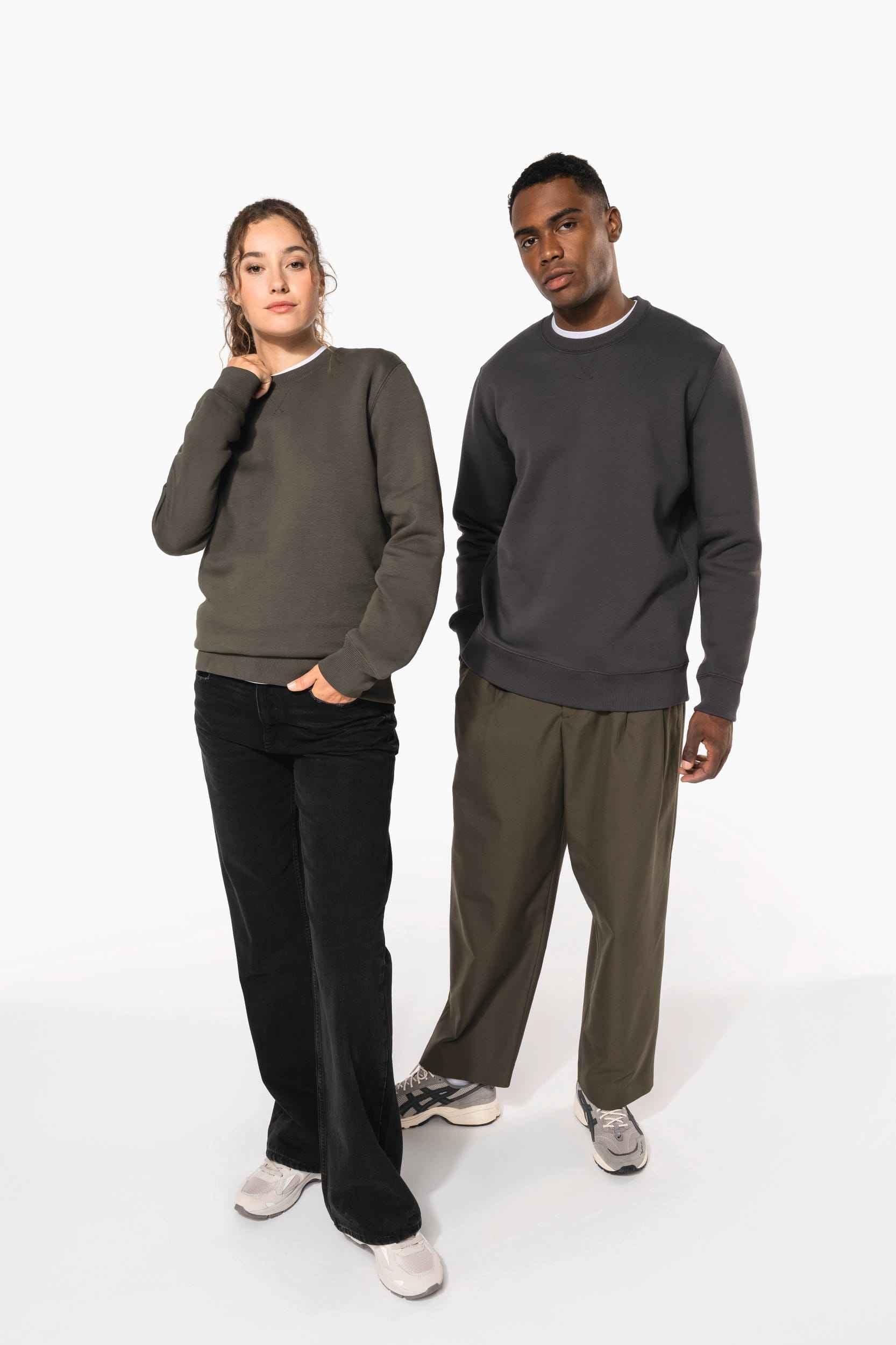 K442 - Sweat-shirt col rond unisexe - Occifloc