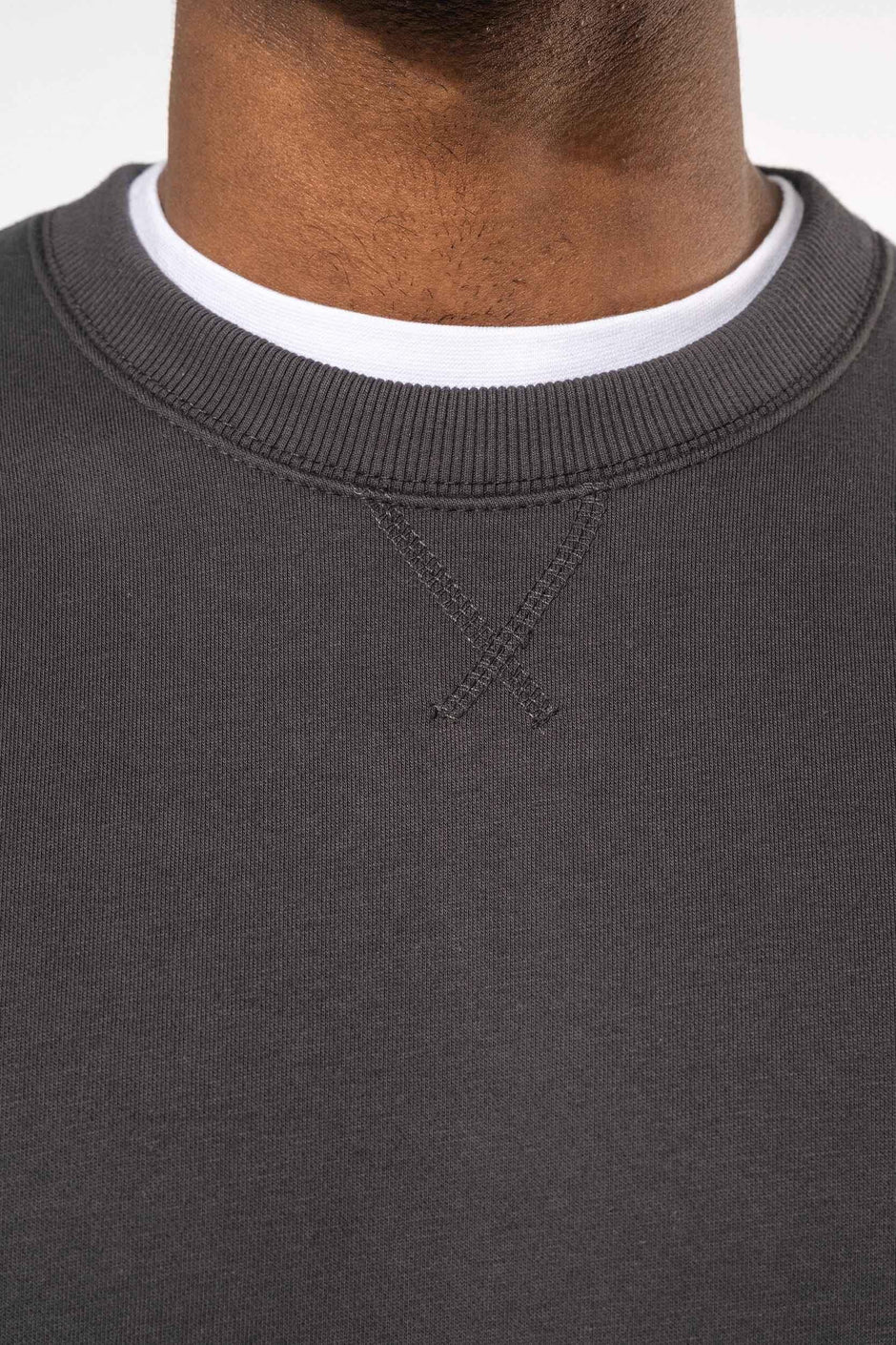 K442 - Sweat-shirt col rond unisexe - Occifloc