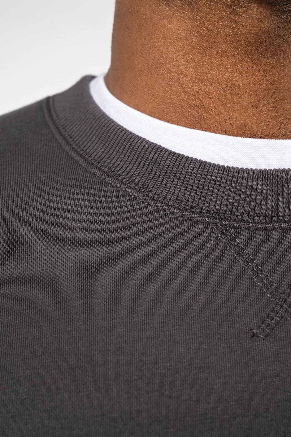 K442 - Sweat-shirt col rond unisexe - Occifloc