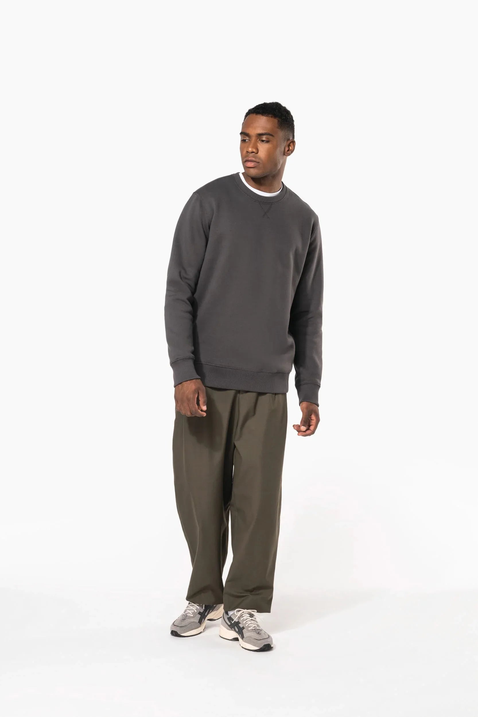 K442 - Sweat-shirt col rond unisexe - Occifloc