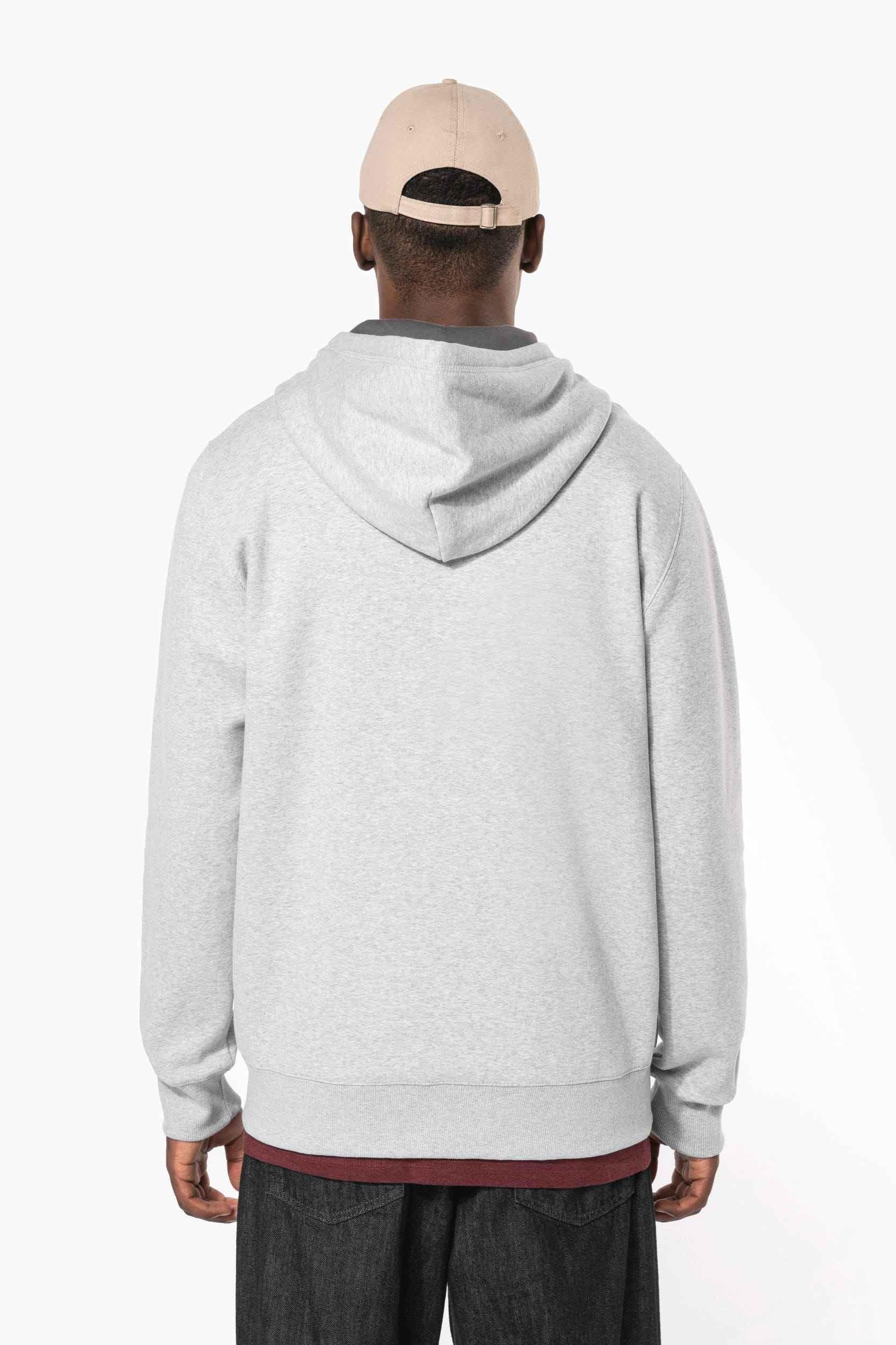 K444 - Sweat-shirt zippé capuche unisexe - Occifloc
