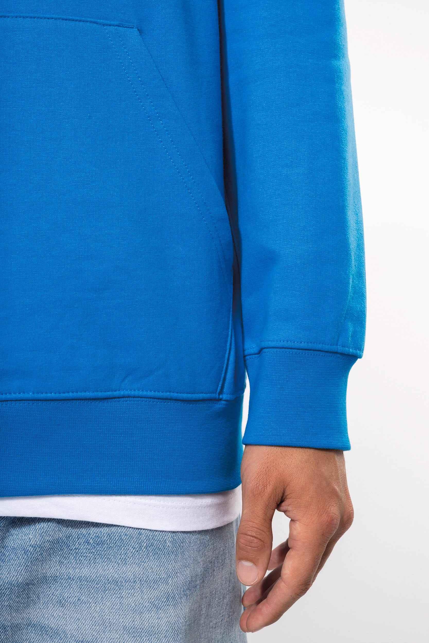 K446 - Sweat-shirt capuche contrastée homme - Occifloc