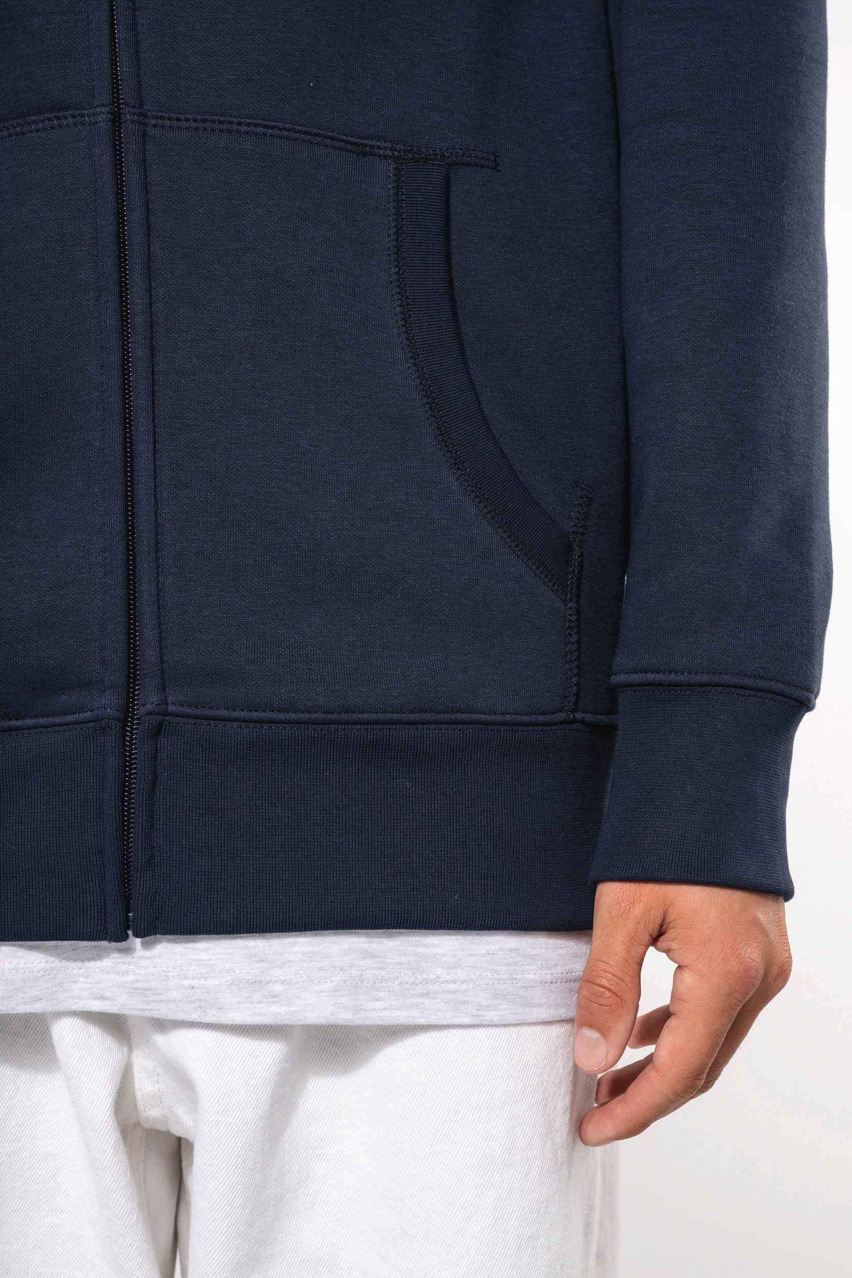 K454 - Sweat-shirt zippé capuche homme - Occifloc