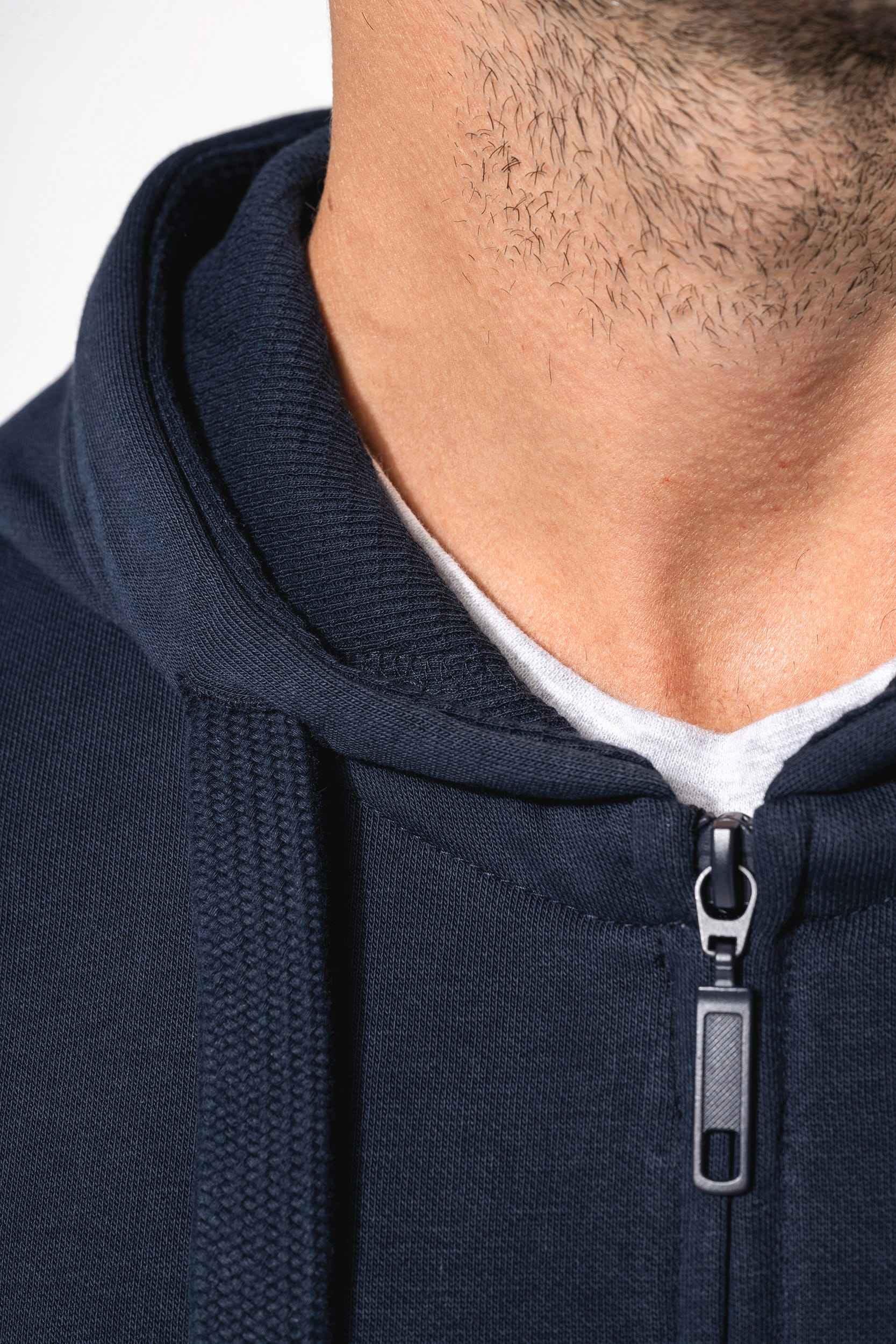K454 - Sweat-shirt zippé capuche homme - Occifloc