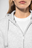K464 - Sweat-shirt zippé capuche femme - Occifloc