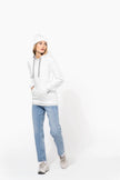 K465 - Sweat-shirt capuche contrastée femme - Occifloc
