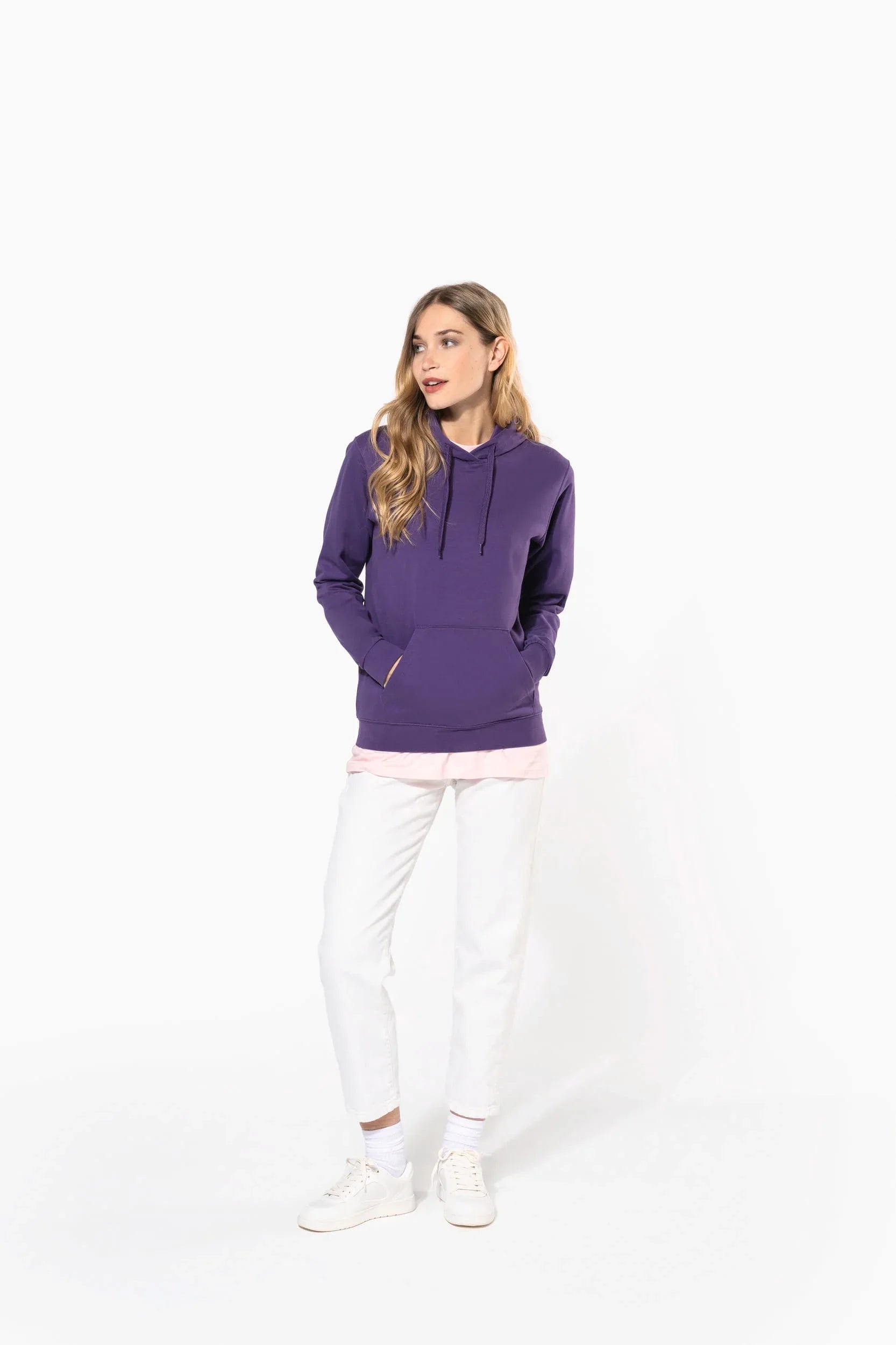 K473 - Sweat-shirt capuche femme - Occifloc