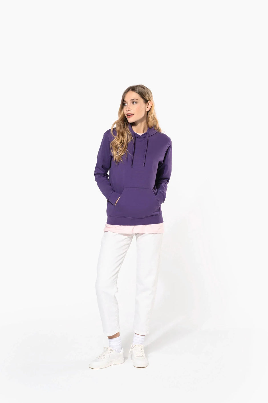 K473 - Sweat-shirt capuche femme - Occifloc