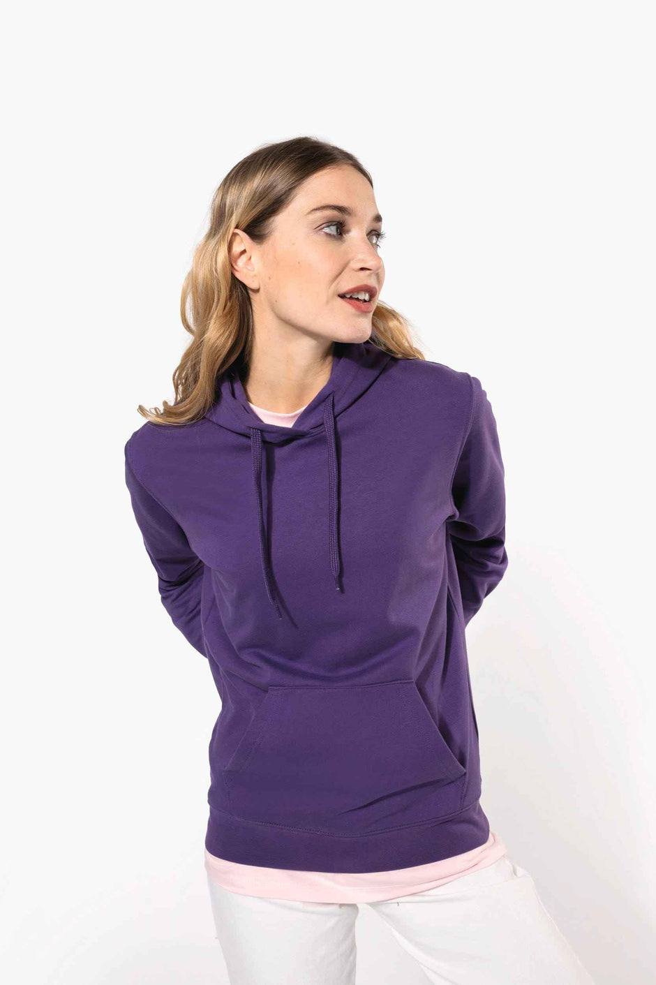 K473 - Sweat-shirt capuche femme - Occifloc