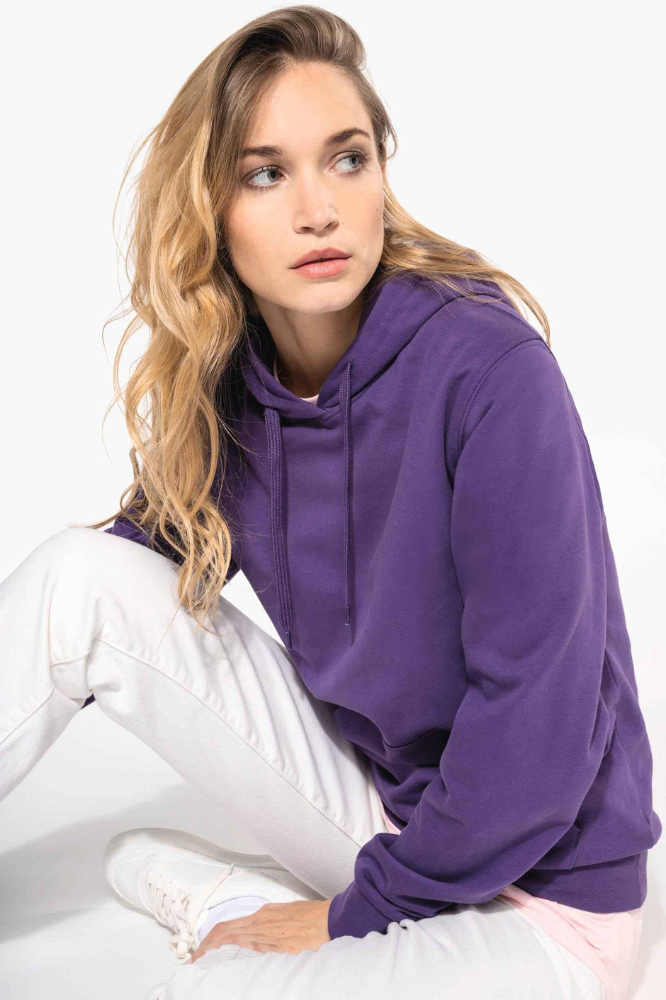 K473 - Sweat-shirt capuche femme - Occifloc