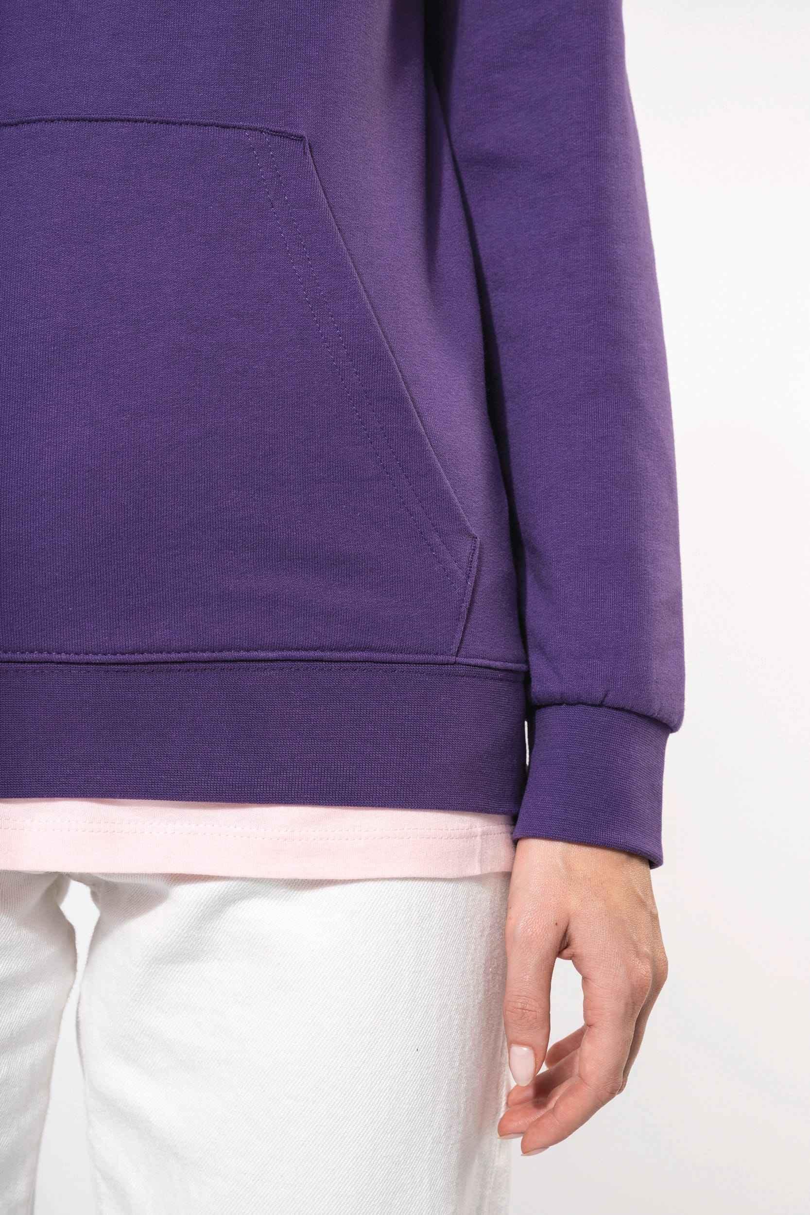 K473 - Sweat-shirt capuche femme - Occifloc