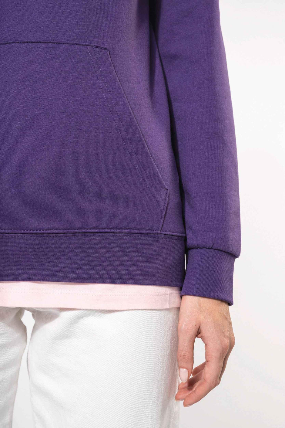 K473 - Sweat-shirt capuche femme - Occifloc