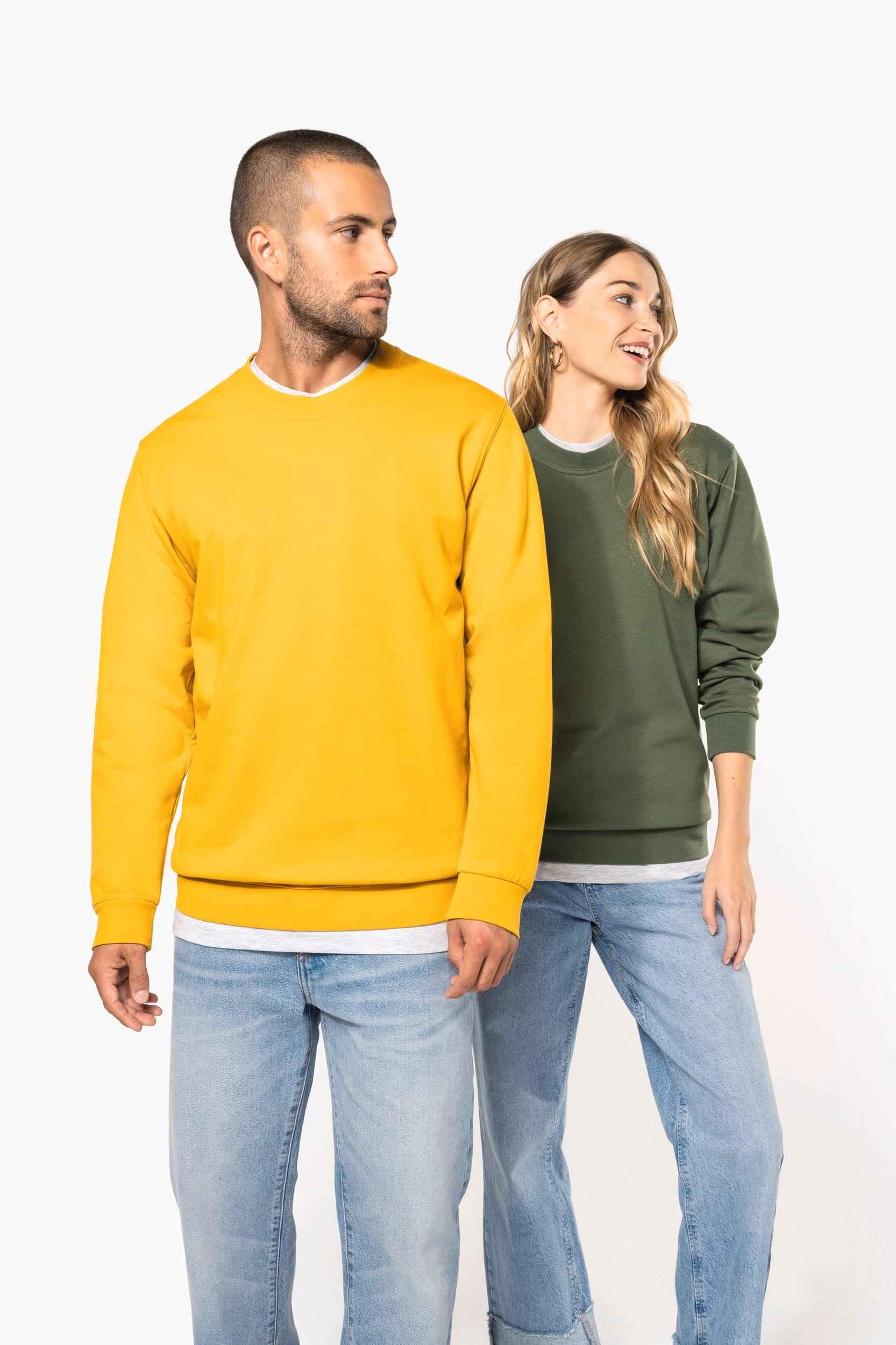 K474 - Sweat-shirt col rond unisexe - Occifloc