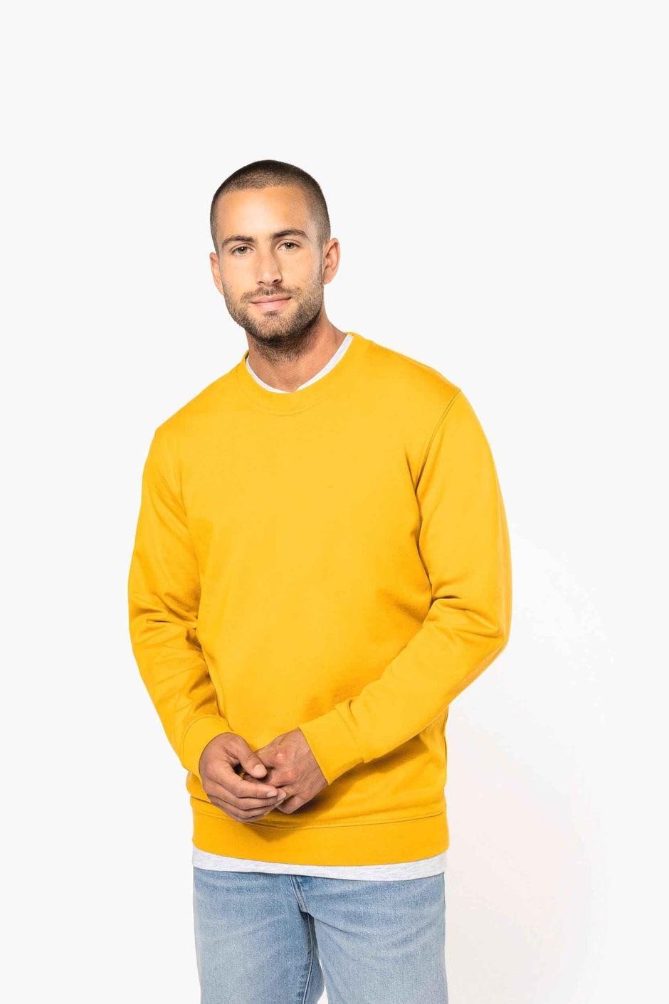 K474 - Sweat-shirt col rond unisexe - Occifloc