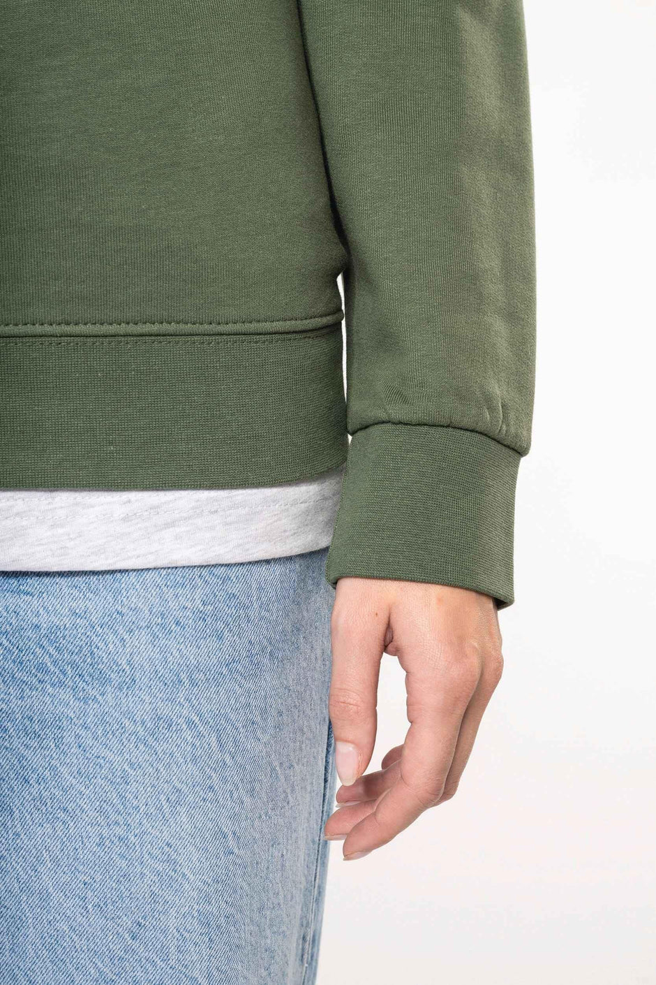 K474 - Sweat-shirt col rond unisexe - Occifloc