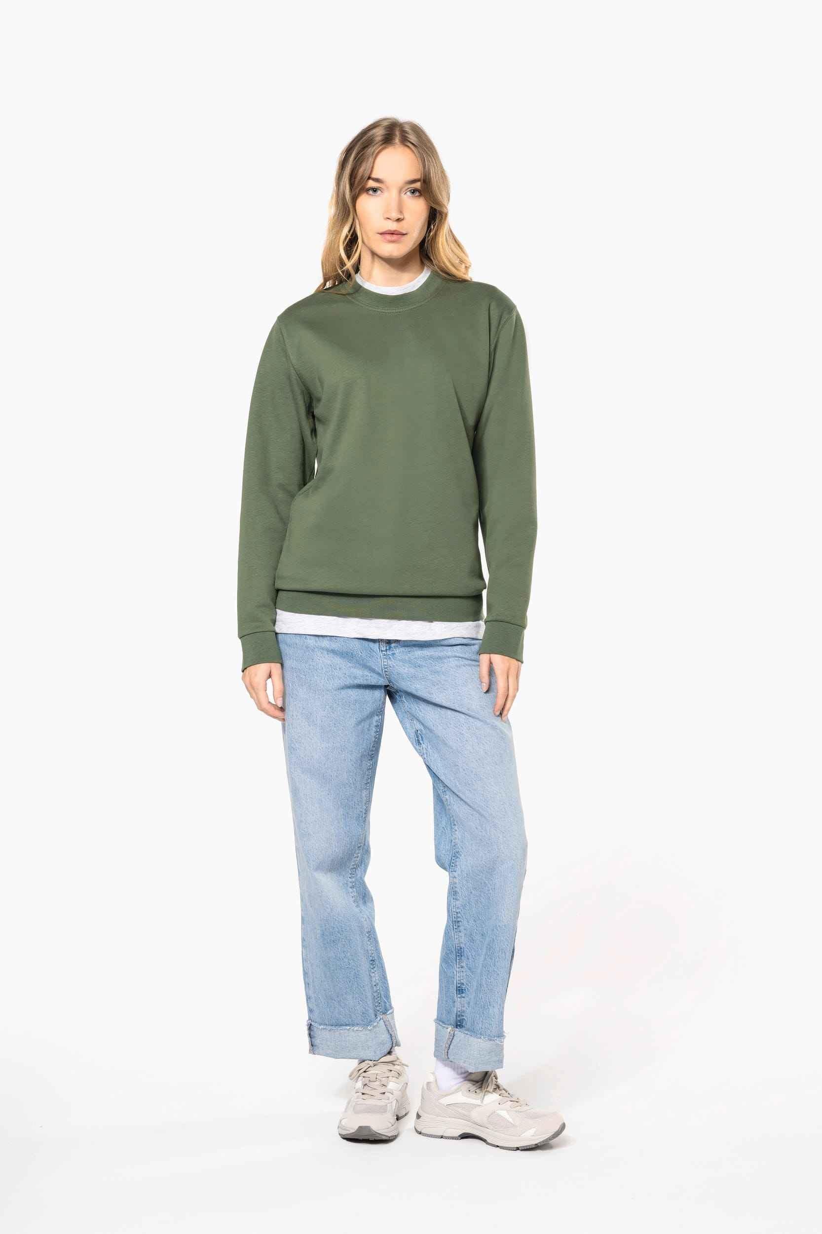 K474 - Sweat-shirt col rond unisexe - Occifloc