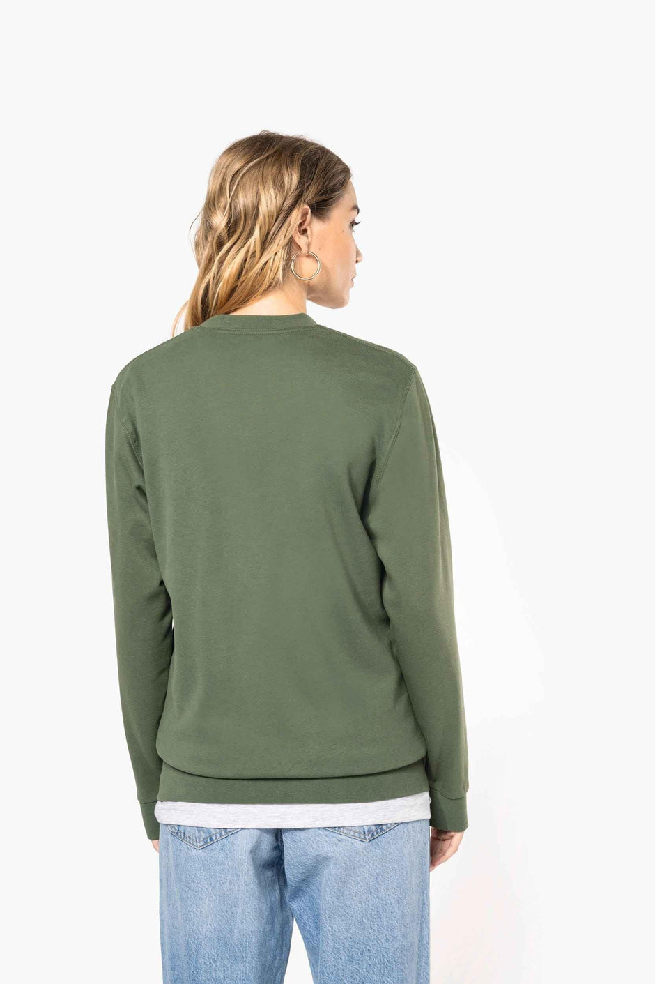 K474 - Sweat-shirt col rond unisexe - Occifloc