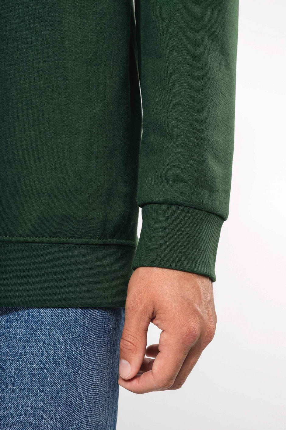 K478 - Sweat-shirt col zippé homme - Occifloc