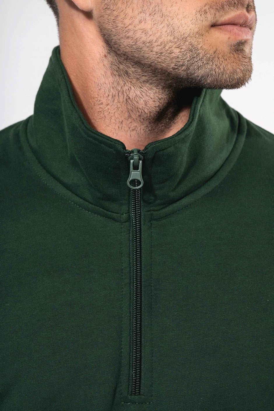 K478 - Sweat-shirt col zippé homme - Occifloc