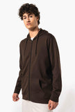 K479 - Sweat-shirt zippé capuche unisexe - Occifloc