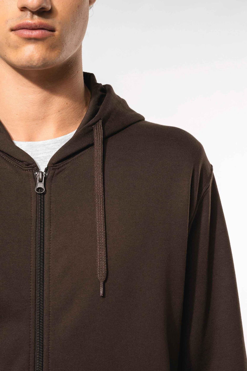 K479 - Sweat-shirt zippé capuche unisexe - Occifloc