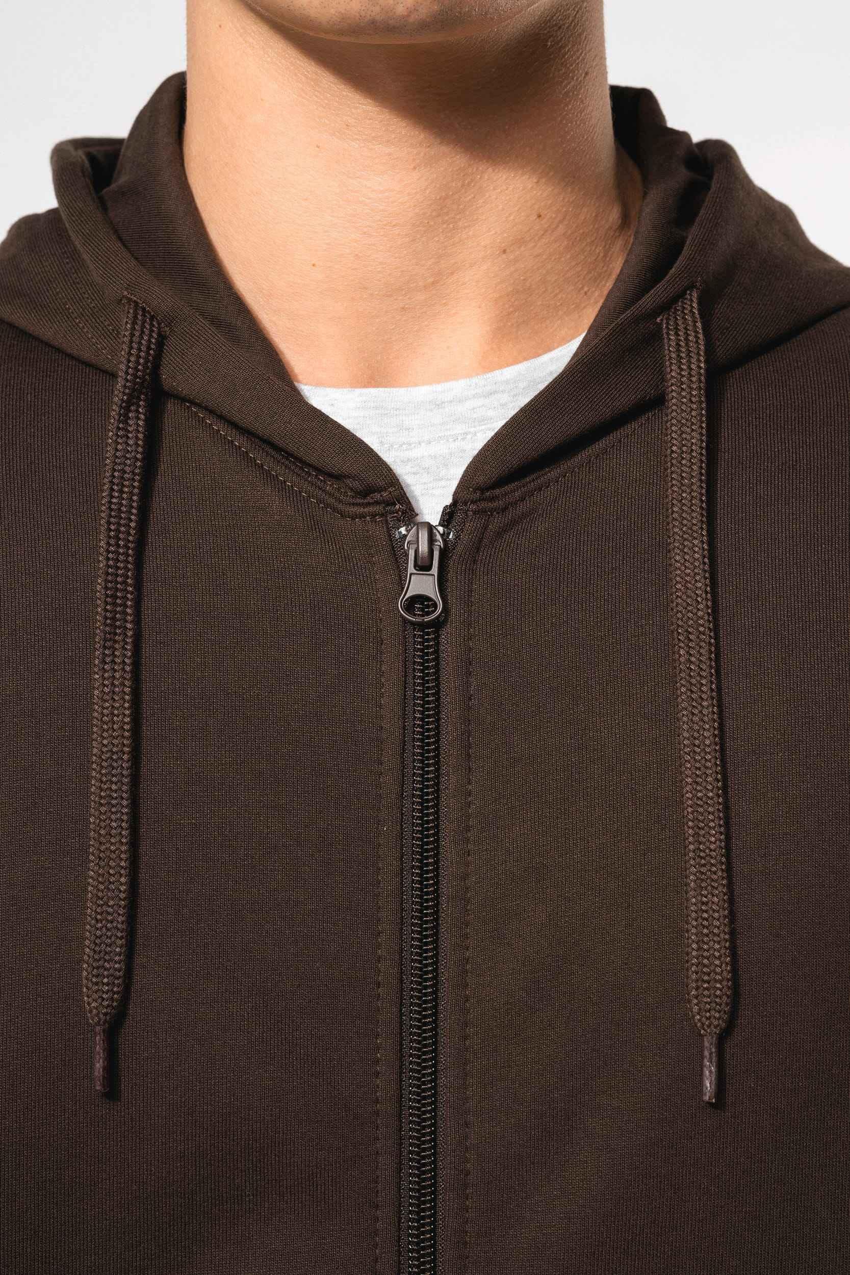K479 - Sweat-shirt zippé capuche unisexe - Occifloc