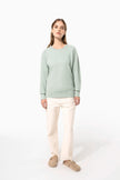 K481 - Sweat-shirt Bio col rond manches raglan femme - Occifloc