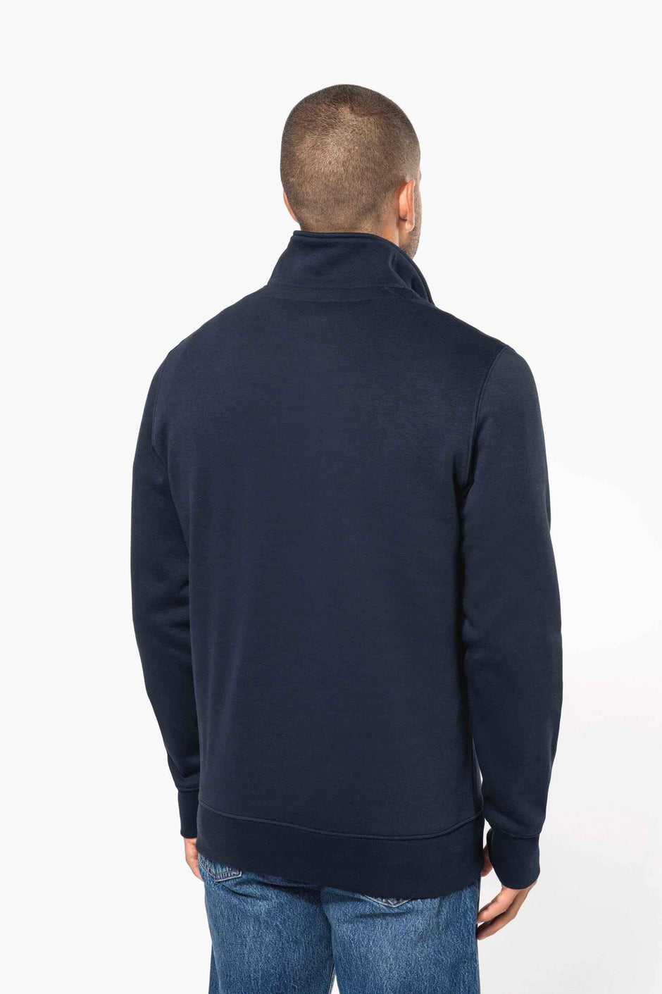 K487 - Sweat-shirt col zippé homme - Occifloc