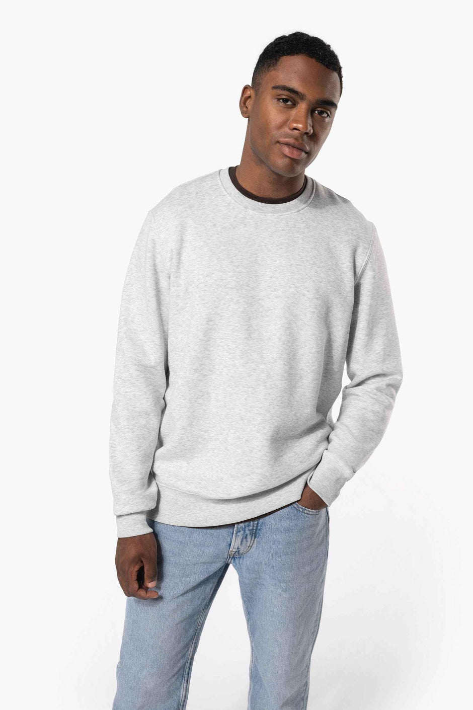 K488 - Sweat-shirt col rond homme - Occifloc
