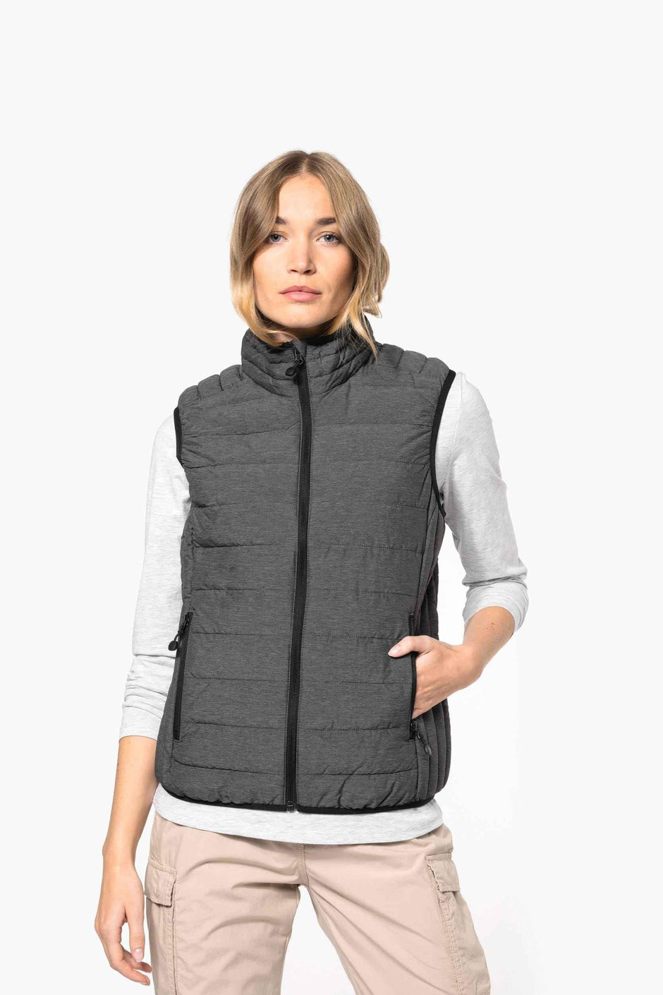 K6114 - Doudoune légère sans manches femme - Occifloc