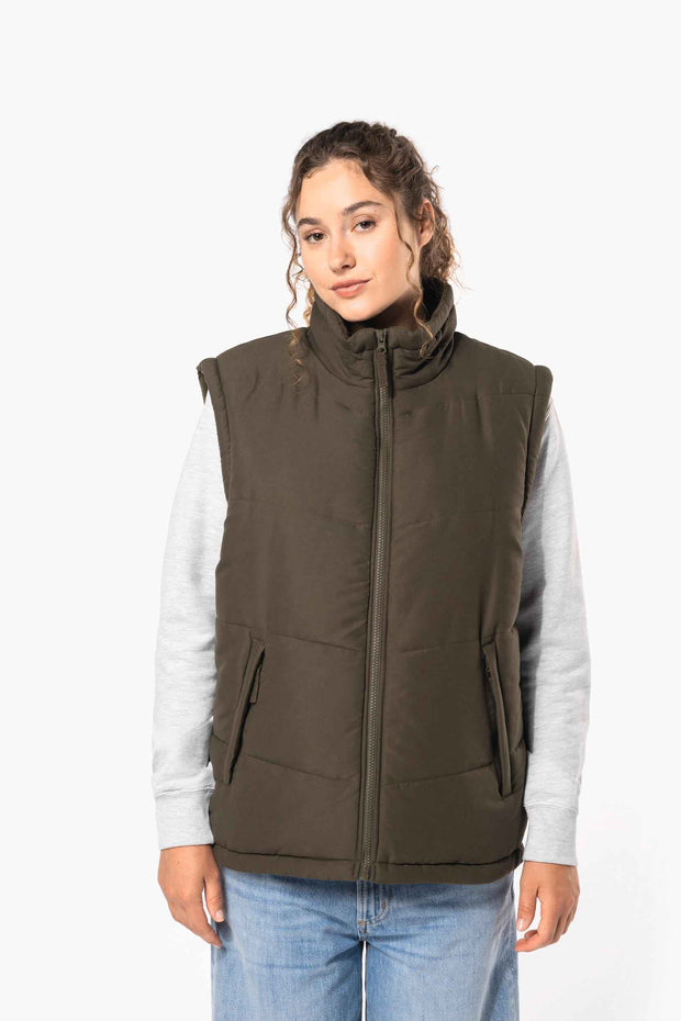 K6118 - Bodywarmer doublé polaire unisexe