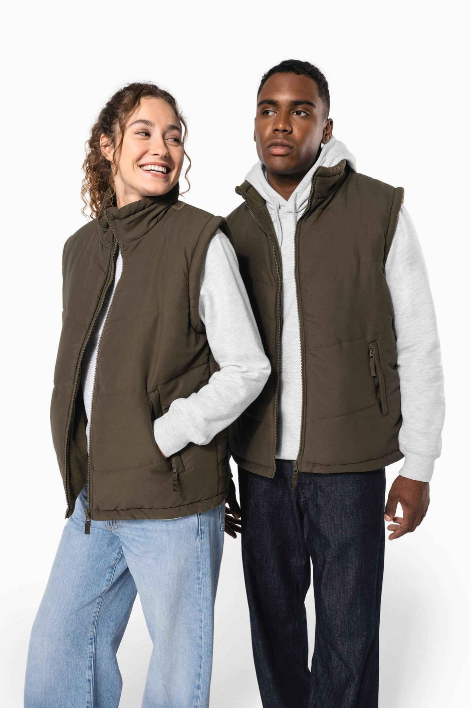 K6118 - Bodywarmer doublé polaire unisexe - Occifloc