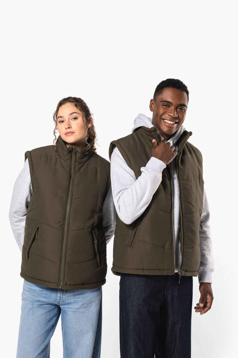 K6118 - Bodywarmer doublé polaire unisexe - Occifloc