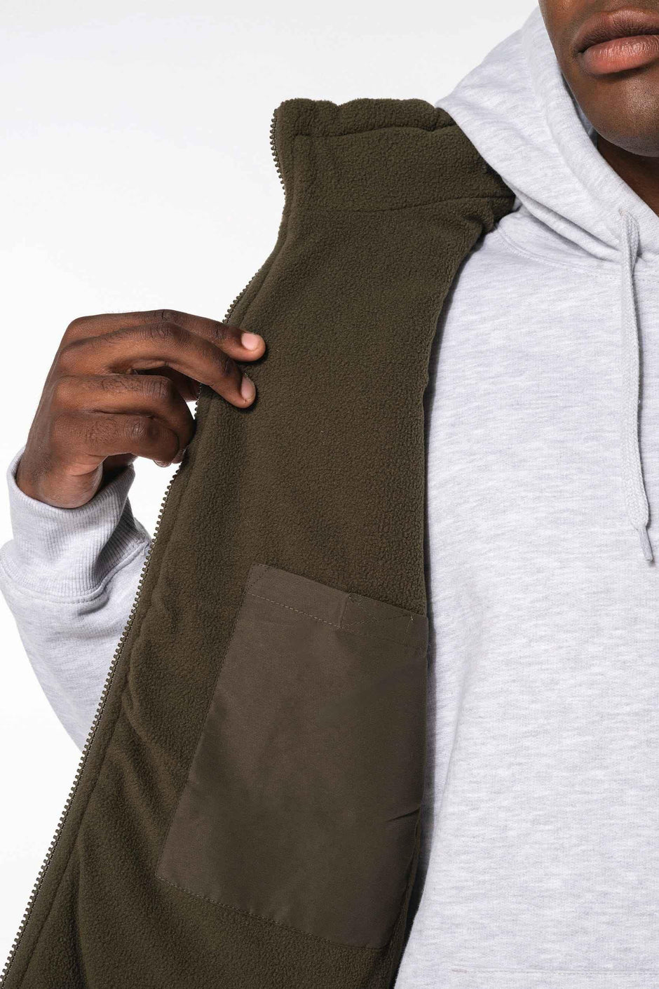 K6118 - Bodywarmer doublé polaire unisexe - Occifloc