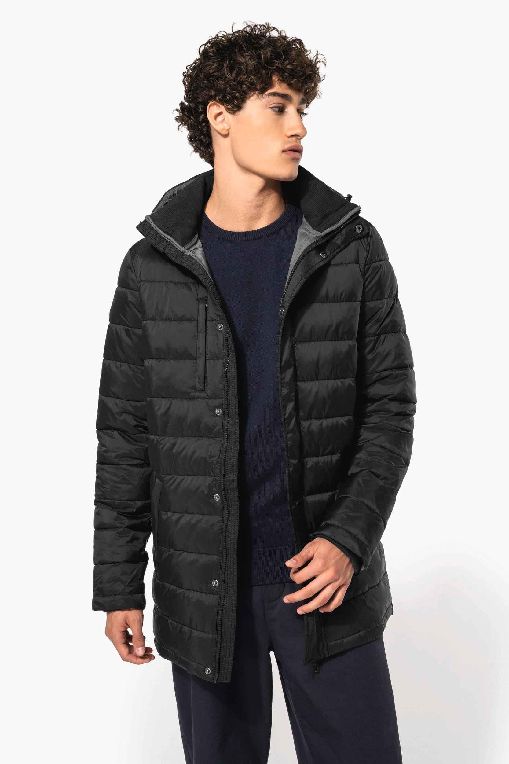 K6128 - Parka doudoune légère à capuche homme - Occifloc