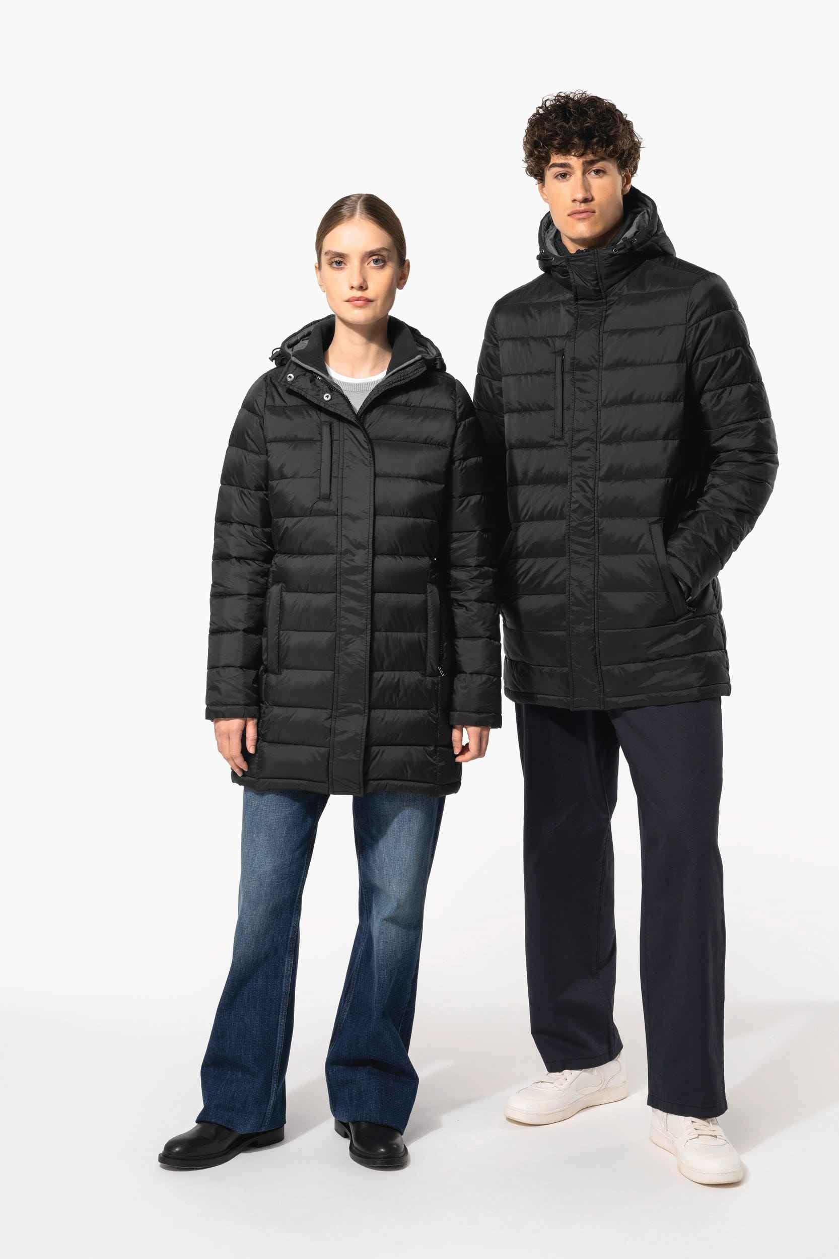 K6129 - Parka doudoune légère à capuche femme - Occifloc