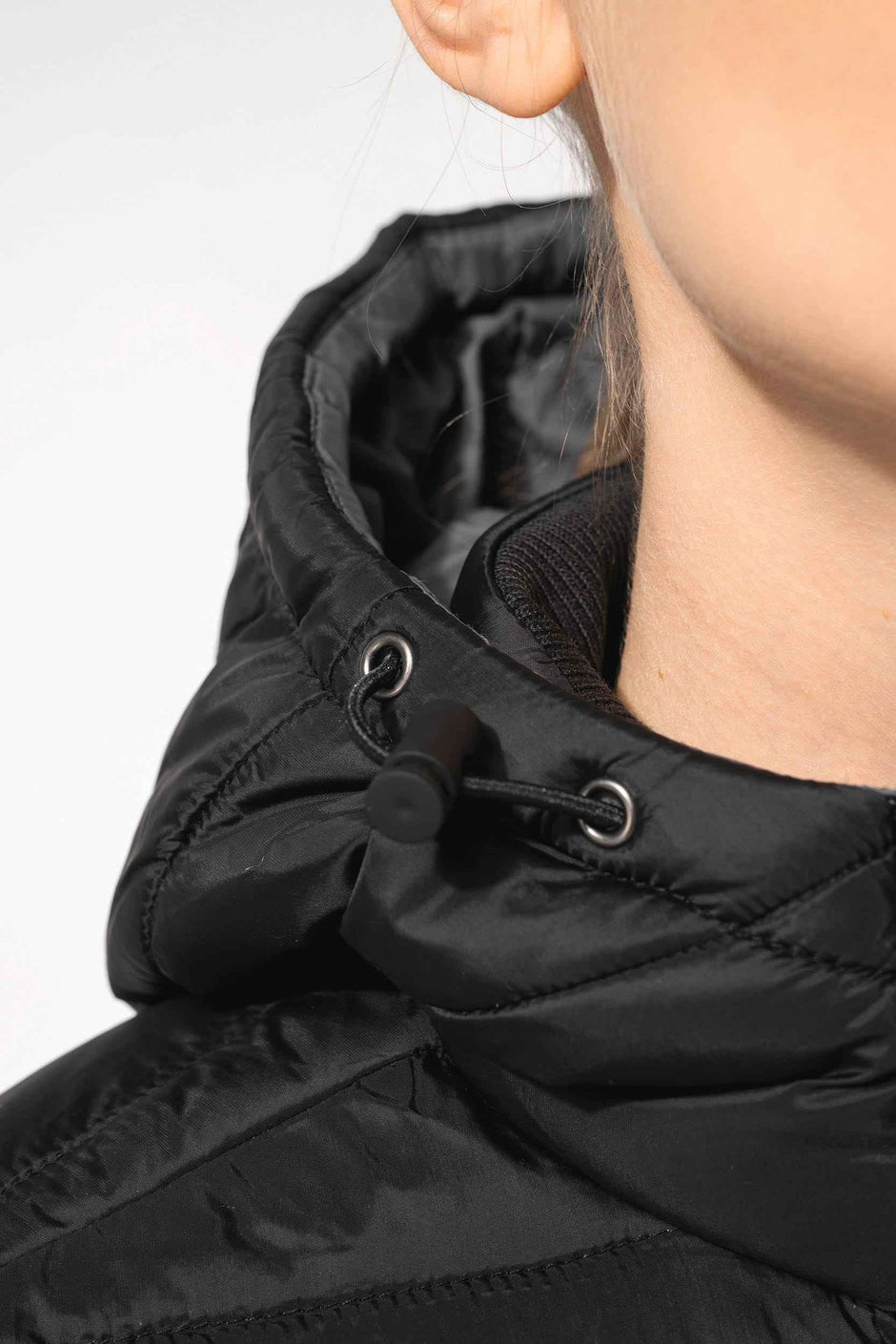 K6129 - Parka doudoune légère à capuche femme - Occifloc