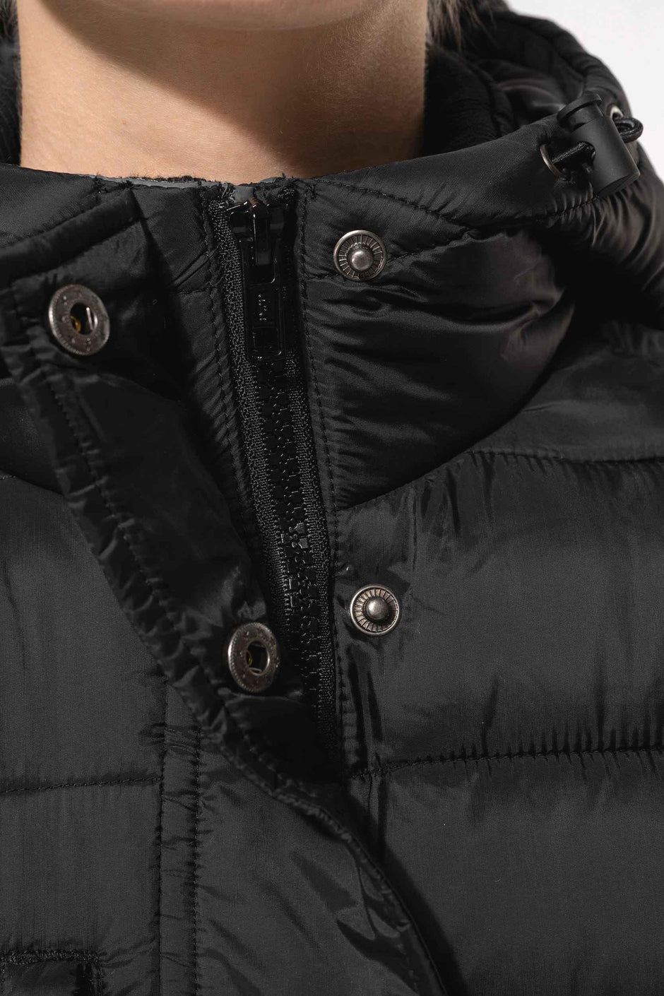 K6129 - Parka doudoune légère à capuche femme - Occifloc