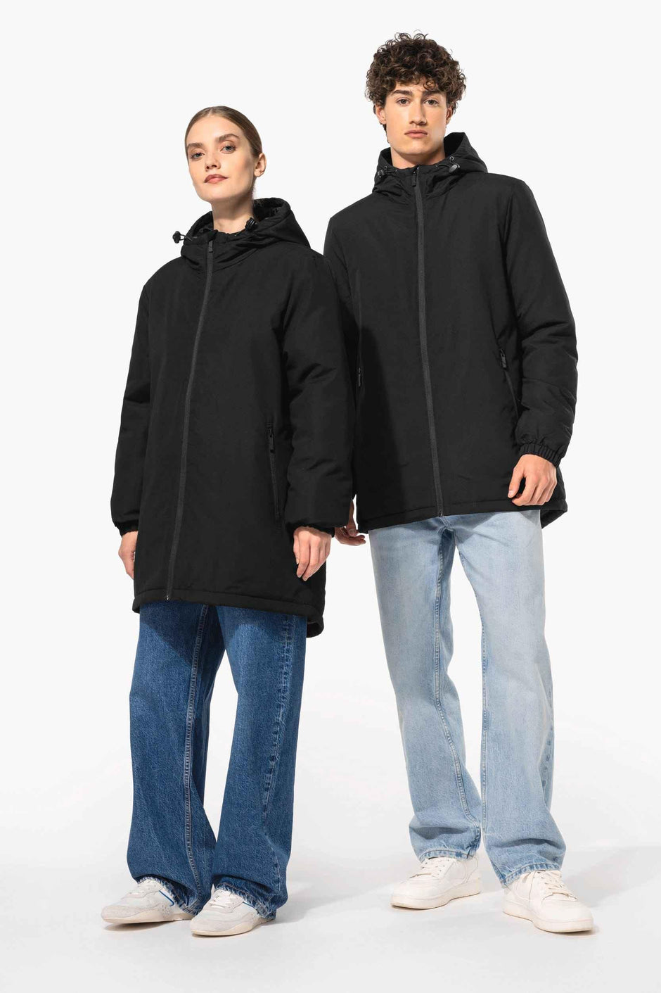 K6152 - Parka à capuche recyclée unisexe - Occifloc