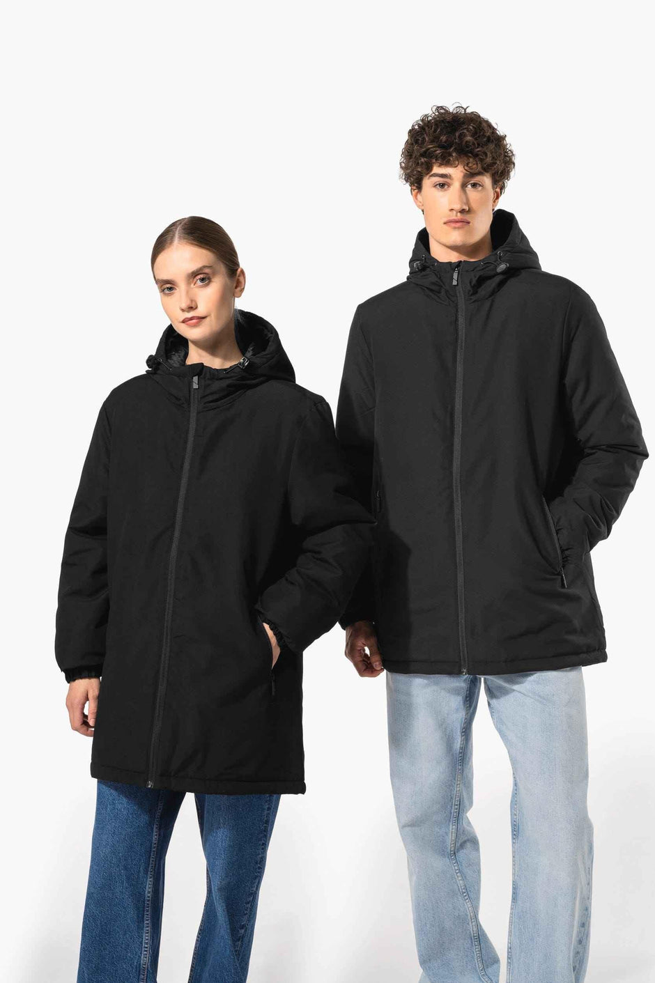 K6152 - Parka à capuche recyclée unisexe - Occifloc
