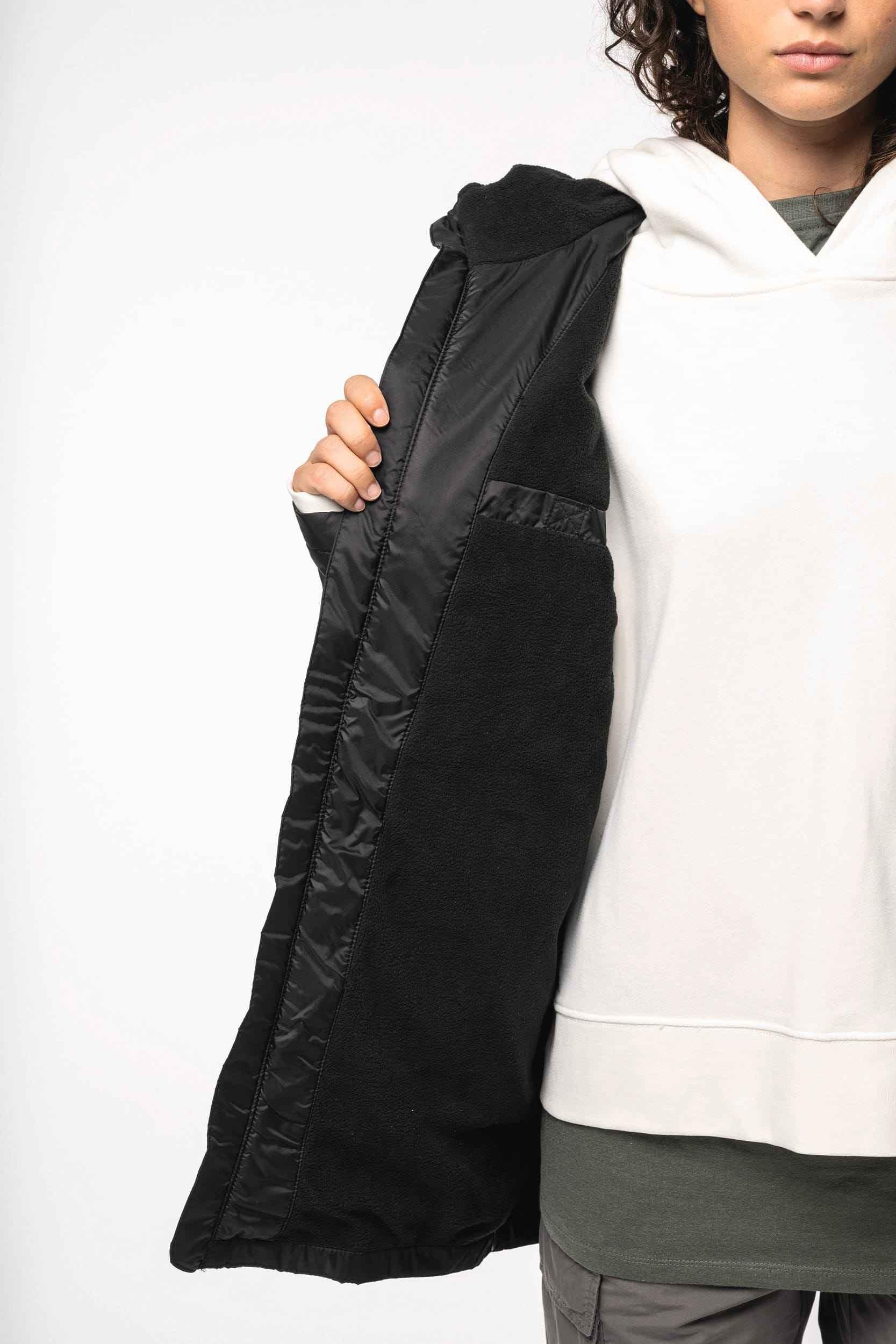 K6153 - Veste à capuche avec doublure en micropolaire unisexe - Occifloc