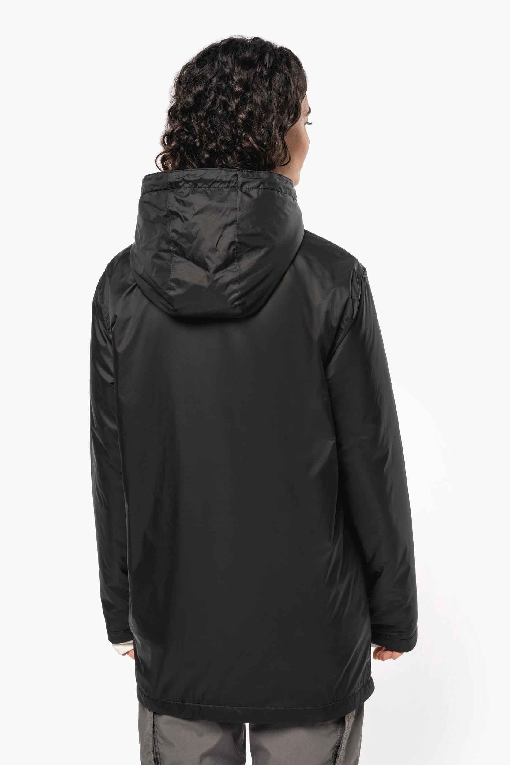 K6153 - Veste à capuche avec doublure en micropolaire unisexe - Occifloc