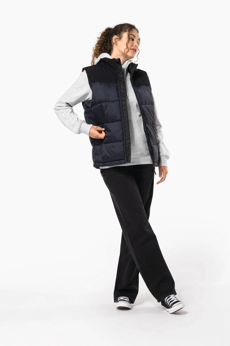 K6162 - Bodywarmer matelassé bi-ton unisexe - Occifloc