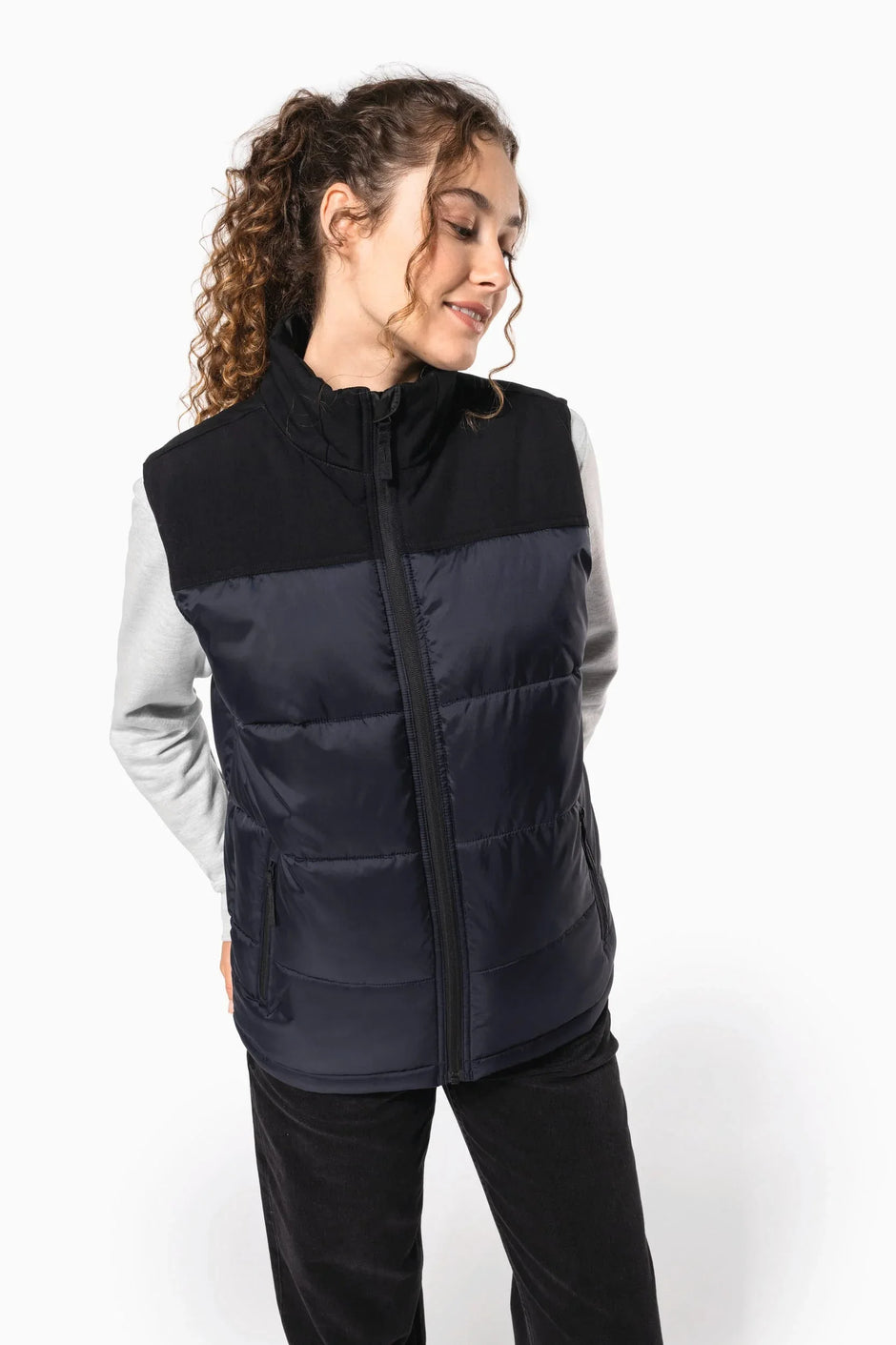 K6162 - Bodywarmer matelassé bi-ton unisexe - Occifloc
