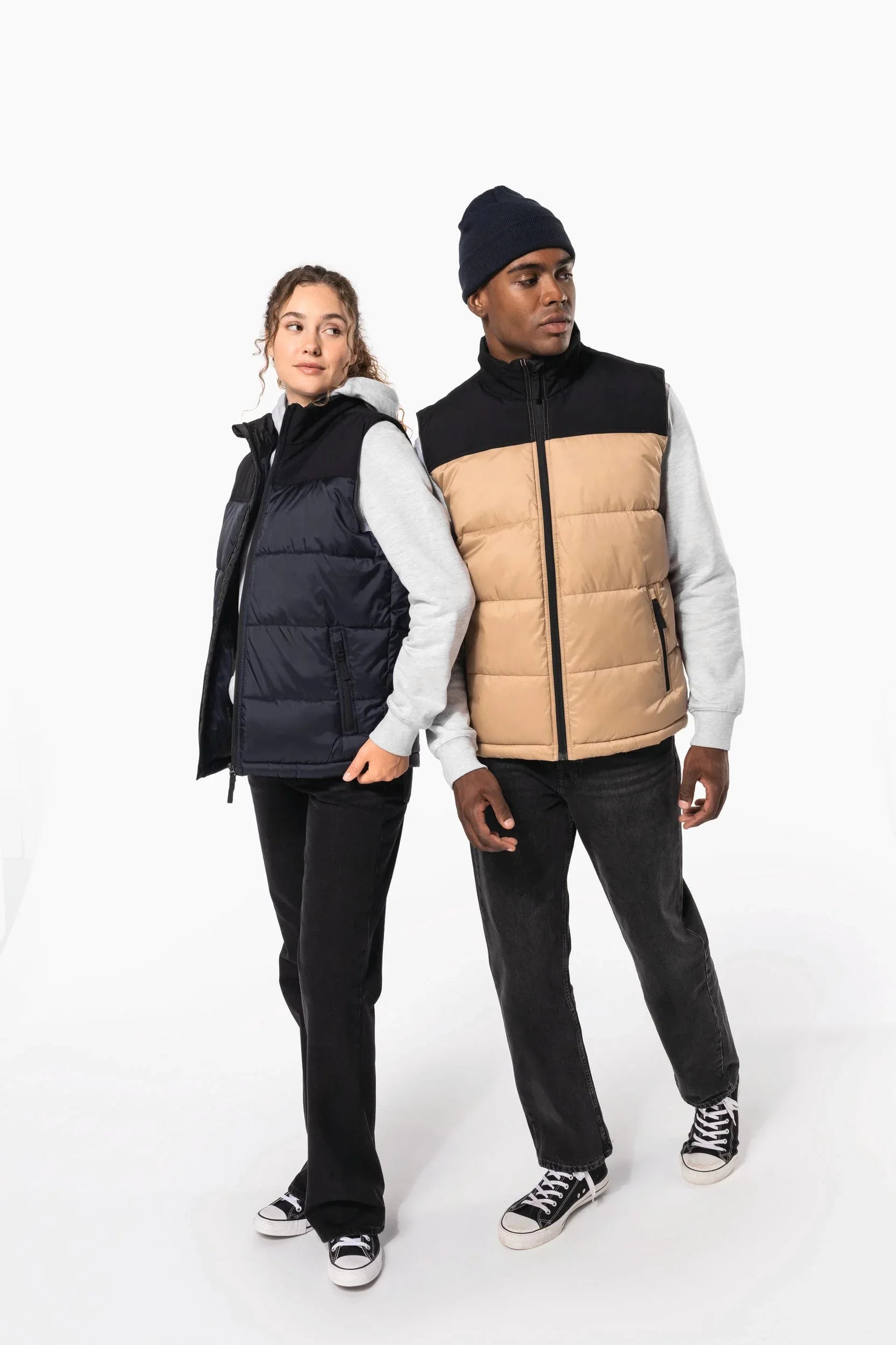 K6162 - Bodywarmer matelassé bi-ton unisexe - Occifloc